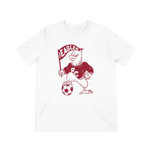 Soccer Eagle Mascot - White